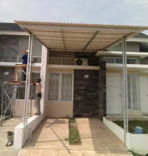 Kanopi Alderon RS Single Layer  karanganyar